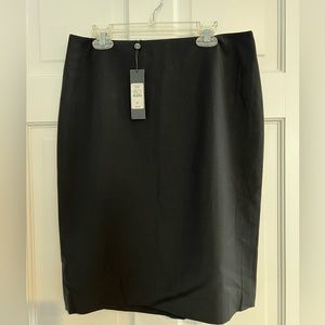 Talbots black career skirt - lined